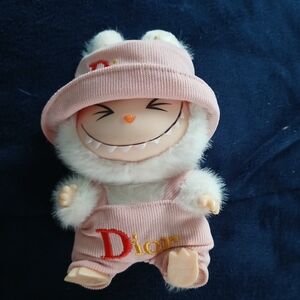 Dior Smiling Doll with Pink Outfit